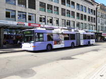VB Biel - Trolleybus Nr.86 unterwegs in Biel am 10.04.2017