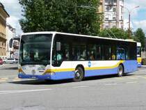 Mercedes Citaro Nr.215  NE  26215 unterwegs auf der Linie 3 in La Chaux de Fonds am 09.8.2008