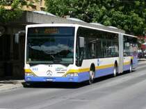 Mercedes Citaro Nr.243  NE  119243 unterwegs auf der Linie 4 in La Chaux de Fonds am 09.8.2008