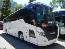 Scania Touring von Data Autotrans aus Tschechien in Hohenschwangau am 11.08.2015