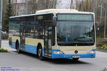 Mercedes-Benz O 530 Citaro II Ü der Regionalen Verkehrsgesellschaft mbH Luckau, 2017 als Stadtlinie 739 in Königs-Wusterhausen.