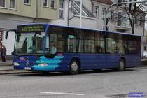 Mercedes-Benz O 530 der Südbrandenburger Nahverkehrsgesellschaft mbH Senftenberg, 2017 als Linie 601 von Senfenberg nach Lauchhammer.