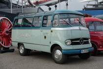 Oldtimer Mercedes O 319  Kraichgau Spatz , 5. Europatreffen historischer Omnibusse Sinsheim 21.04.2017