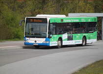 Mercedes-Benz O 530 I(Citaro)stand mit Fly nonstop. Fly Germania Werbung als Linie 26 nach Biestow vor dem Rostocker Hbf.28.04.2017