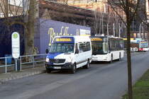 Wagen 10 der VVB, ein Mercedes Sprinter 518, im Januar 2017 kurz nach Indienststellung.