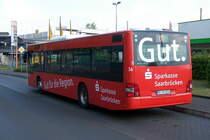 Wagen 36 der VVB, ein MAN Lions City NL283, im April 2017 an der Haltestelle Schlachthofstr.