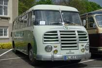 Oldtimer Setra S 8 Bj. 1957  Gorzelniaski , 5. Europatreffen historischer Omnibusse in Speyer 22.04.2017