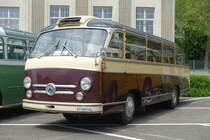 Oldtimer Saurer 2H Bj. 1957, 5. Europatreffen historischer Omnibusse in Speyer 22.04.2017