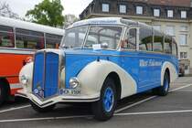 Oldtimer Berna L 4 UP350 Bj. 1950  Wiest Schürmann , 5. Europatreffen historischer Omnibusse in Speyer 22.04.2017