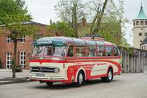 Oldtimer Mercedes O 321 H Vetter Bj. 1954  Nostalgiebus , Speyer 22.04.2017