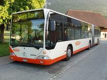 BSU Citaro G
am 10.05.2007 in Oberdorf Linie 1
(Anschrift  Worb Dorf , Anzeige Defekt!!!!)