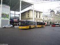 Postauto/PU Motrag Nr. 325 (MAN A23 Lion's City G) am 7.1.2017 in Winterthur, HB