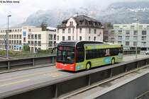 Stadtbus Chur Nr. 13 (MAN A21 Lion's City) am 19.4.2017 in Chur, Post 1