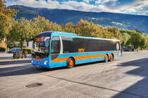 Ein MAN Lion´s Regio von HPV hält am 10.5.2017 an der Haltestelle Lienz Bahnhof.
Unterwegs war der Bus auf der Kfl. 5002 (Döllach im Mölltal - Winklern - Lienz Bahnhof - Lienz Dolomitenkreuzung).