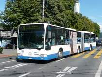 VBL - Mercedes Citaro Bus Nr.155  LU 15018 eingeteilt auf der Linie 20 am 08.09.2008