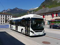 tpc - Volvo 7900 Hybrid VD 1166 unterwegs als Ortsbus in Aigle am 05.05.2017