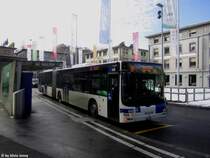 tl Nr. 649 (MAN A23 Lion's City GL) am 11.1.2017 in Lausanne-Flon