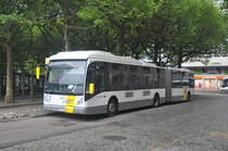 Van Hool AG300 von De Lijn Antwerpen, aufgenommen 13.05.2017 am Franklin Rooseveltplaats