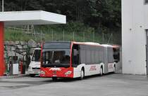 ARL, Viganello. Mercedes-Benz Citaro C2 G (Nr.9) in Cadro, Deposito.