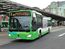 RhönEnergie Mercedes Benz Citaro 2 Euro 6 am 12.05.17 in Fulda ZOB