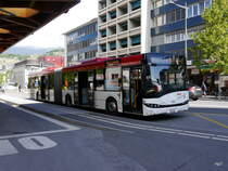 Ortsbus Sion / Postauto - Solaris Nr.67  VS 429479 unterwegs in Sion am 09.05.2017
