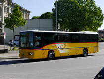 Postauto - Mercedes Travego  VD  548723 unterwegs in Yverdon les Bains am 09.05.2017