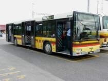 STI - MAN Bus Nr.94 BE 572094 bei den Provisorischen Haltestellen neben dem Bahnhof von Thun am 16.08.2008