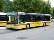 STI - MAN Bus Nr.118 BE 700118 bei den Provisorischen Haltestellen neben dem Bahnhof von Thun am 16.08.2008