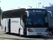 Setra 516 HD von BerlinLinienBus/URB in Rostock am 14.09.2016