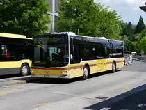 STI - MAN Lion`s City Nr.127  BE 700127 bei den Bushaltestellen gegenüber dem Bahnhof in Thun am 27.05.2017