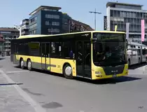 STI - MAN Lion`s City Nr.150  BE 801150 bei den Bushaltestellen vor dem Bahnhof in Thun am 27.05.2017