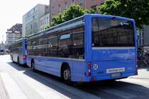 MAN Lion's City mit Hess-Anhänger, München HBf 30.05.2017
