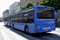 MAN Lion's City mit Hess-Anhänger, München HBf 30.05.2017