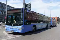 MAN Lion's City mit Hess-Anhänger, München HBf 30.05.2017