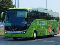 Setra 516 HD von Flixbus/Thors Reisen aus Deutschland in Rostock am 14.09.2016
