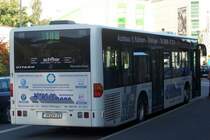Wagen 21, ein Mercedes Citaro, am 08.09.2008 am Hauptbahnhof.
