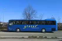 MAN ÜL 313 von Glaser Reisen am 10.03.2017 in Bad Bergzabern