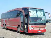 Mercedes Travego von Dankert aus Deutschland in Rostock am 14.09.2016