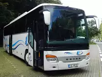 Setra 417 GT-HD von Witt Reisen aus Deutschland in Rostock am 14.09.2016