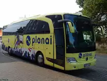Mercedes Travego von Planai aus Österreich in Rostock am 14.09.2016