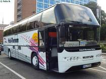 Neoplan Cityliner von Pakull-Thormann Reisen aus Deutschland in Rostock am 14.09.2016