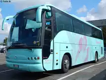 Irisbus Domino von Solfrini aus Italien in Rostock am 14.09.2016