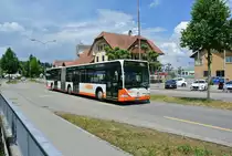 RBS Bahnersatz Solothurn-Fraubrunnen nach Blitzeinschlag im Stellwerk B�tterkinden; RBS Citaro I Nr. 36 in Lohn-L�terkofen, 02.06.2017.