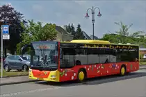 EW 1204, MAN Lion's City der Gemeinde Nidderanven wurde am 04.06.2017 in Diekirch abgelichtet.