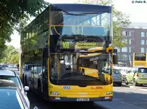 MAN Lion's City DD der BVG in Berlin am 07.06.2016