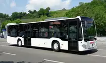 Mercedes Citaro Stadtlinienbus von WEGIS Reisen in  Meersburg am Fähranleger. Gesehen am 31.05.2017.