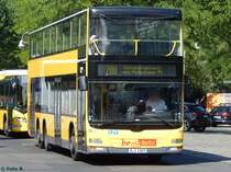 MAN Lion's City DD der BVG in Berlin am 07.06.2016