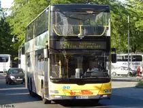 MAN Lion's City DD der BVG in Berlin am 07.06.2016