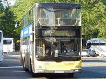 MAN Lion's City DD der BVG in Berlin am 07.06.2016