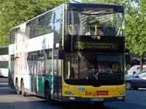 MAN Lion's City DD der BVG in Berlin am 07.06.2016